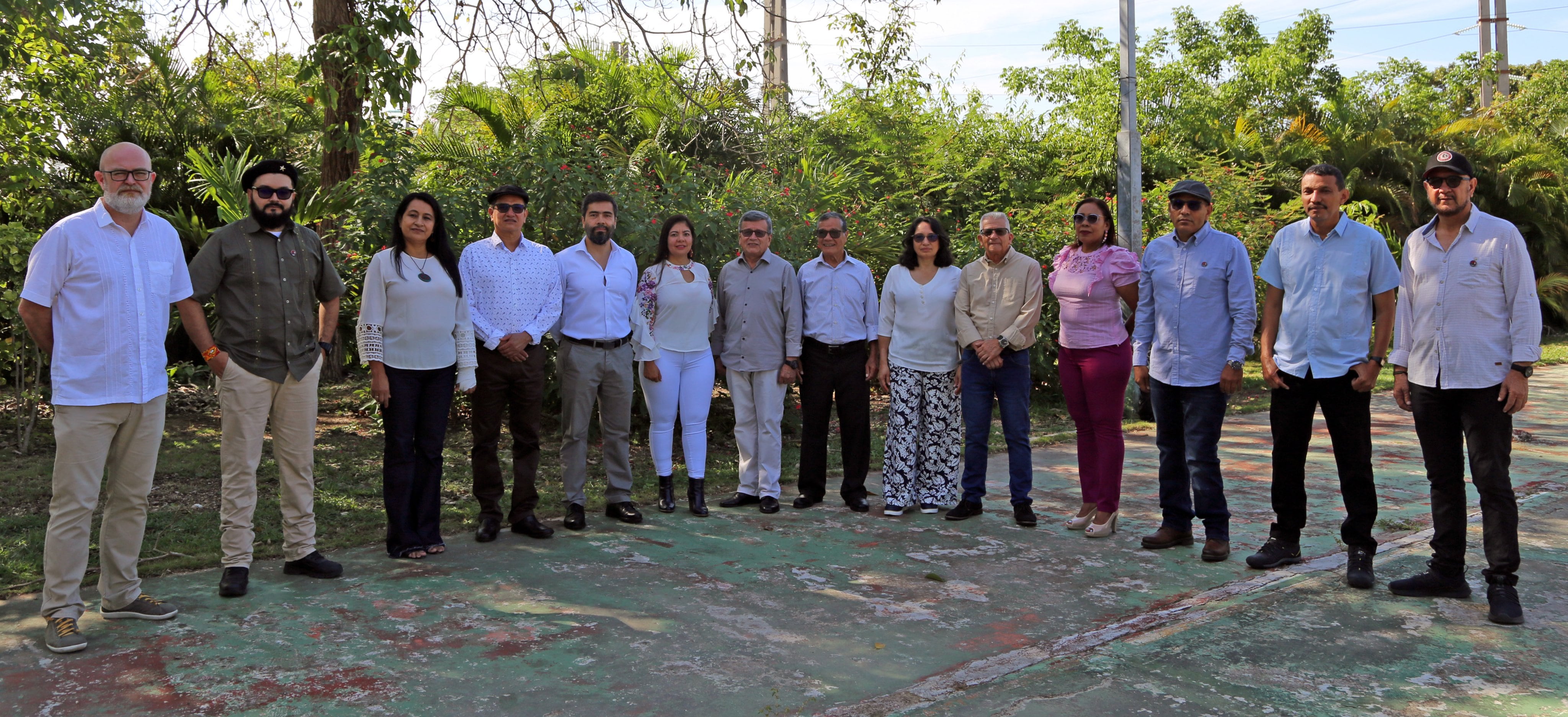 Delegación del ELN en Cuba.