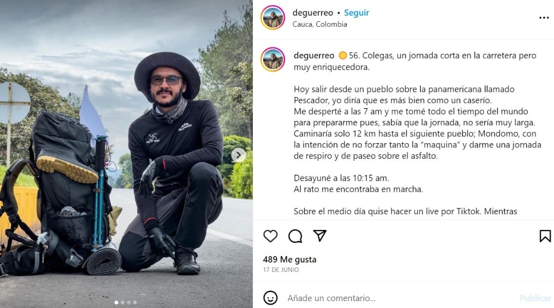 Escalador colombiano