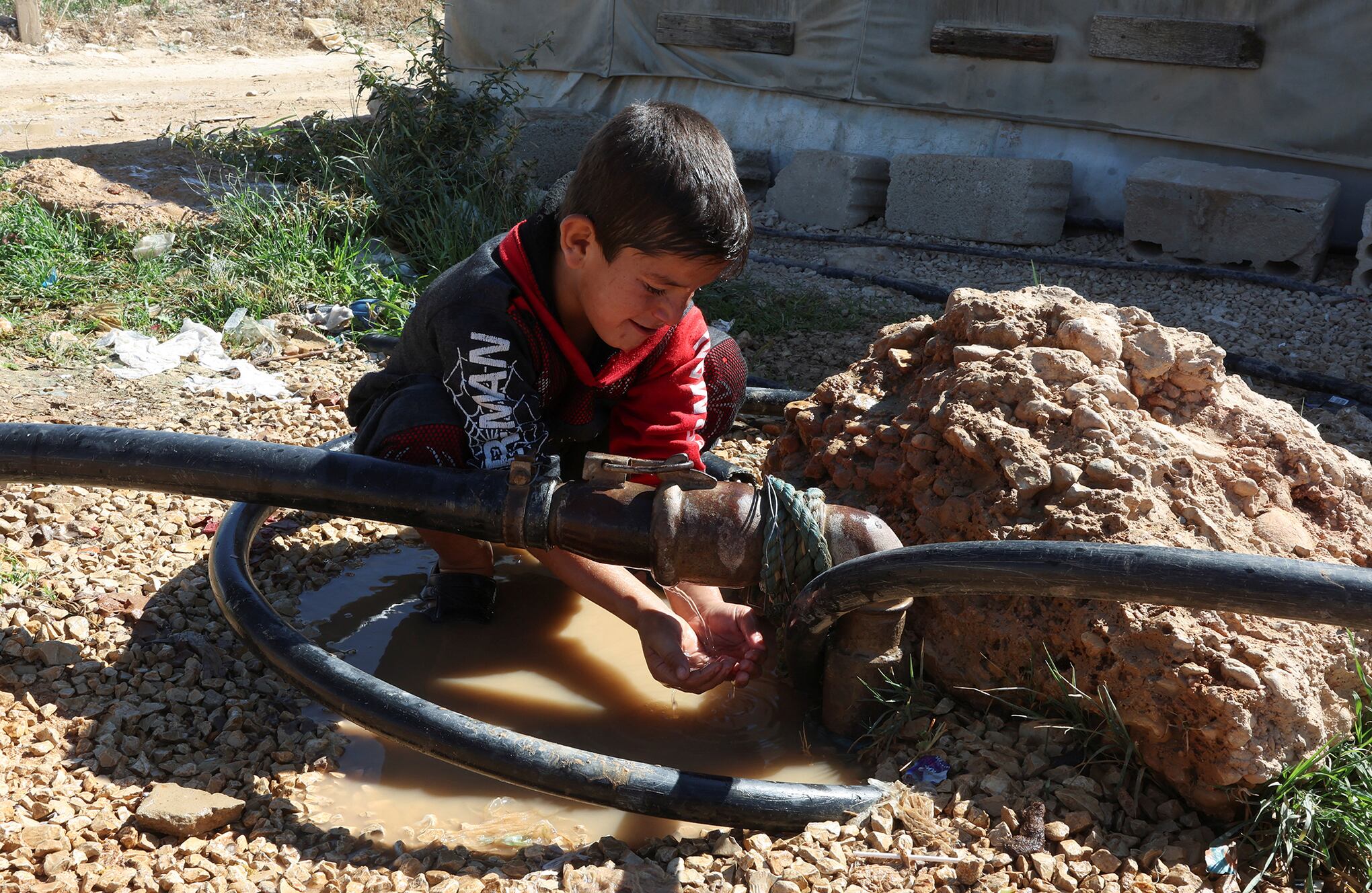 En imágenes : Brote de cólera en los campos de refugiados sirios del Líbano