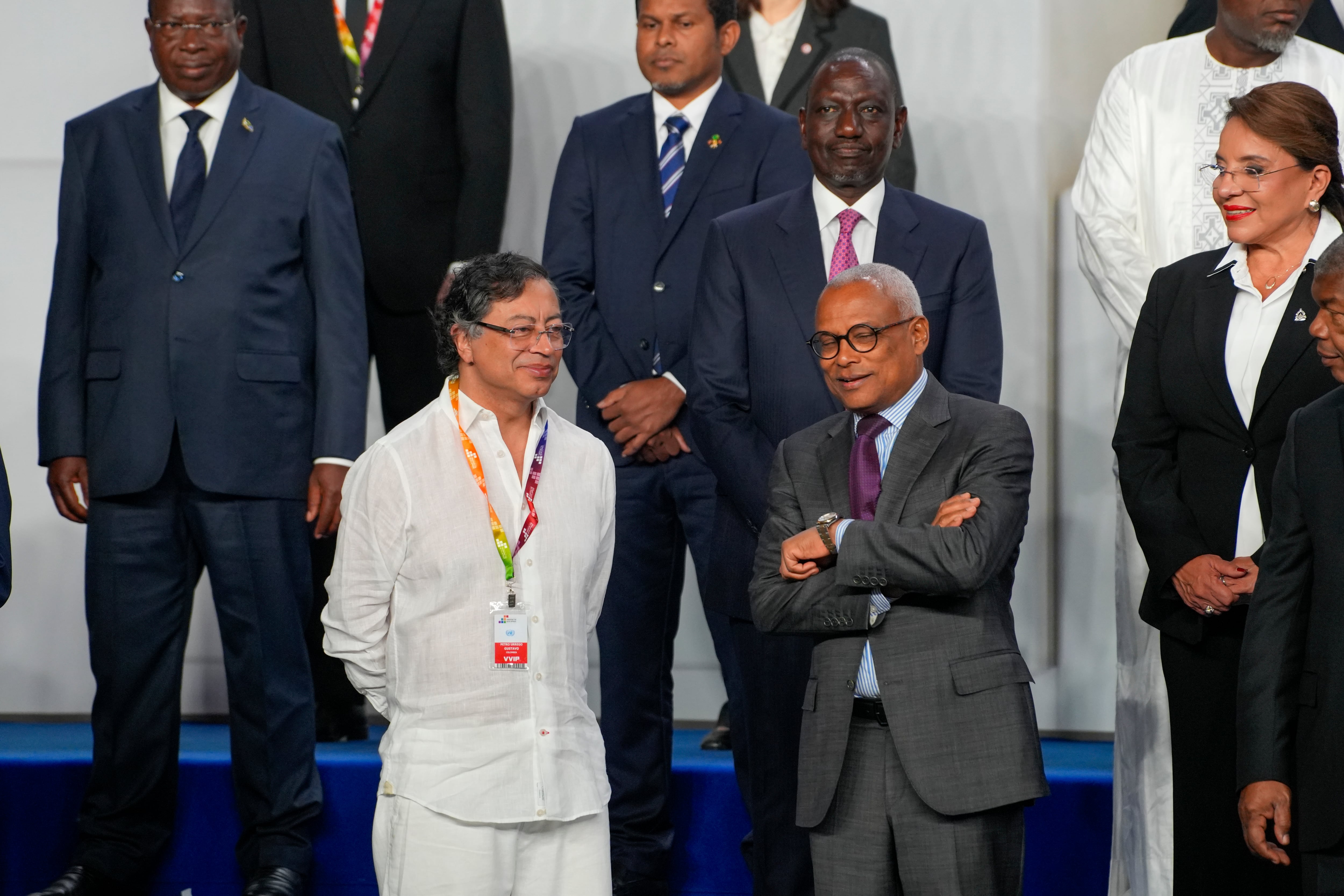 Presidente Gustavo Petro en Sevilla, España.