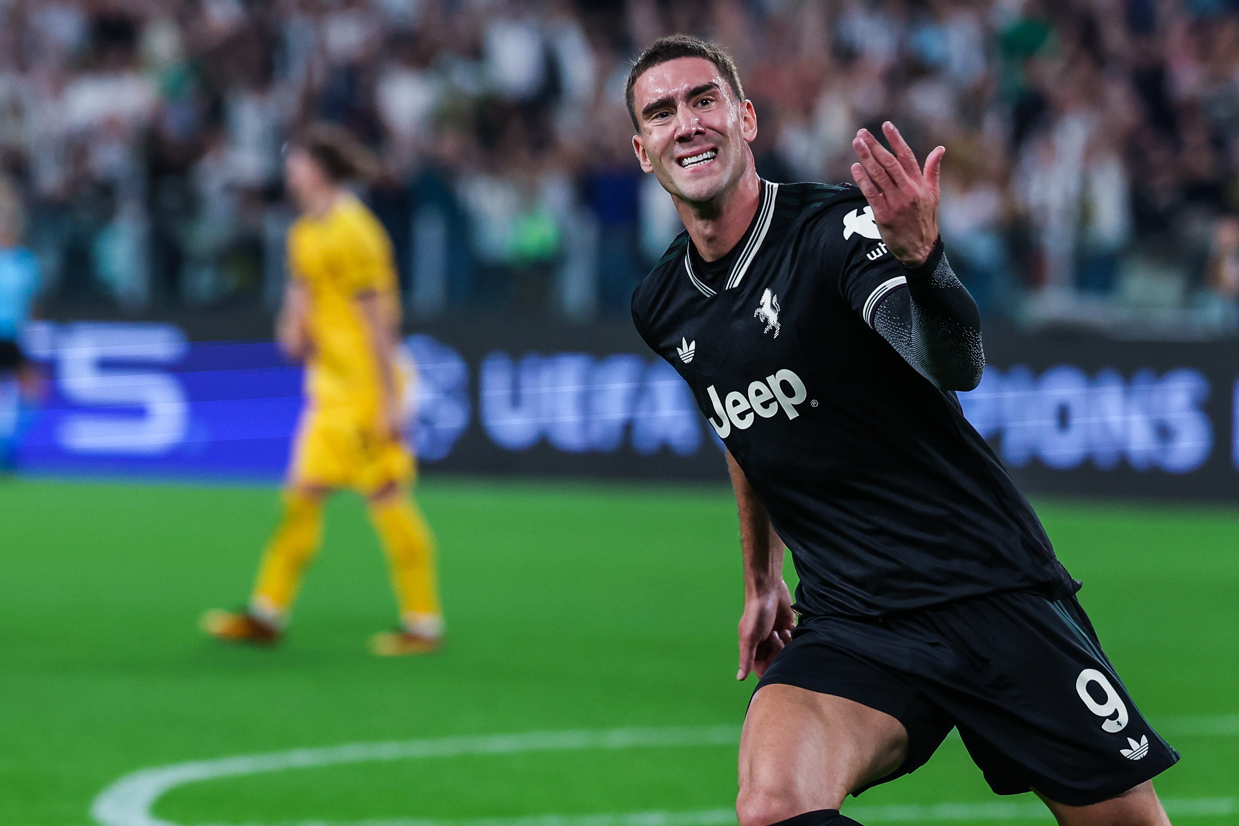 Dusan Vlahovic, goleador de Juventus