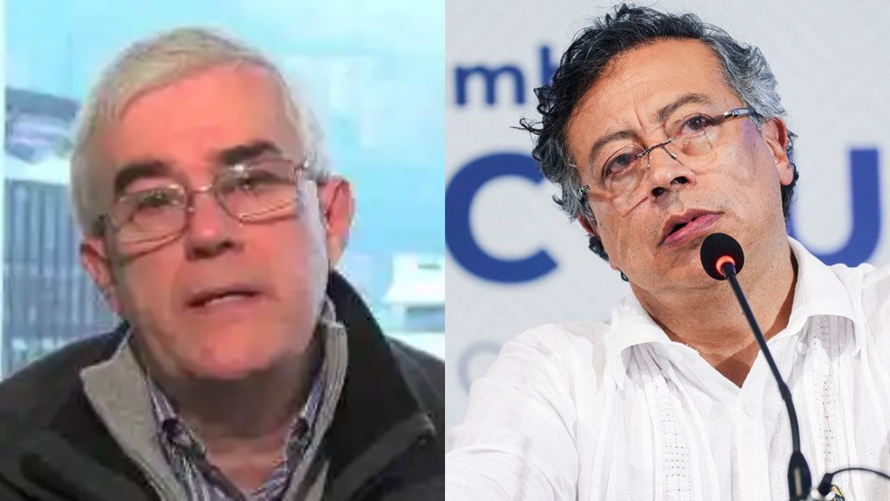 Carlos Enrique Moreno Mejía y Gustavo Petro.