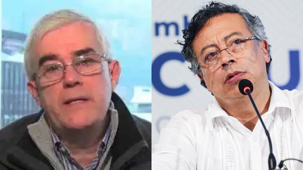 Carlos Enrique Moreno Mejía y Gustavo Petro.