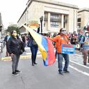 Protestas Maestros en la Plaza de Bolívar