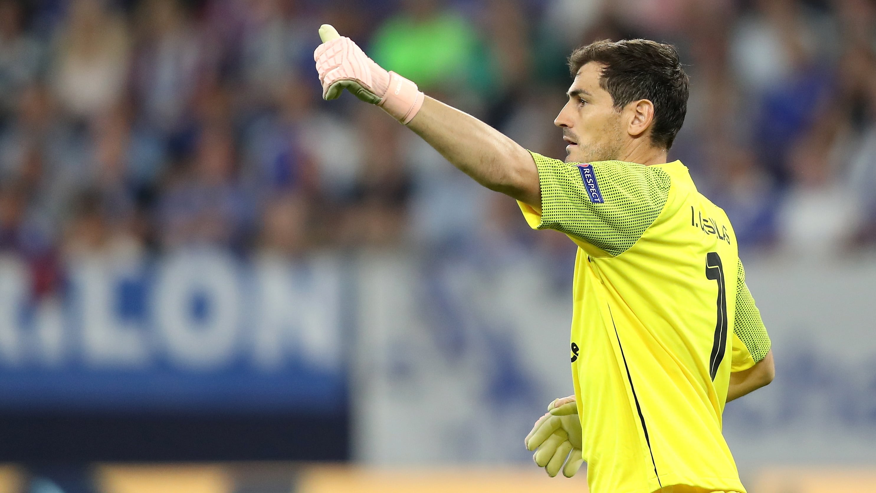 Iker Casillas, portero español ya retirado.
