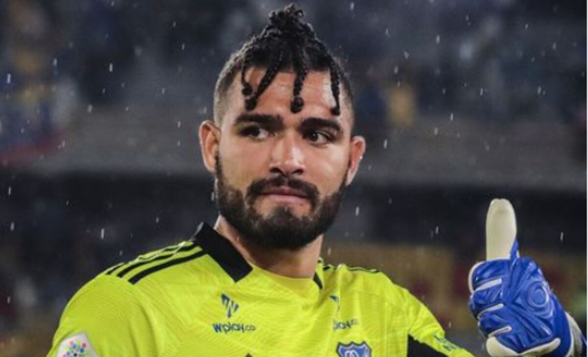 Álvaro Montero, portero de Millonarios FC.