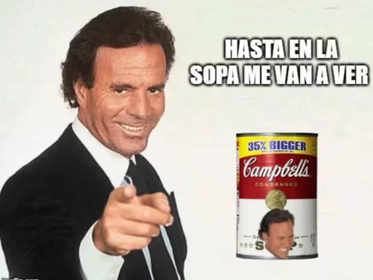 El rostro de Julio Iglesias se toma las redes sociales durante el séptimo mes del año.