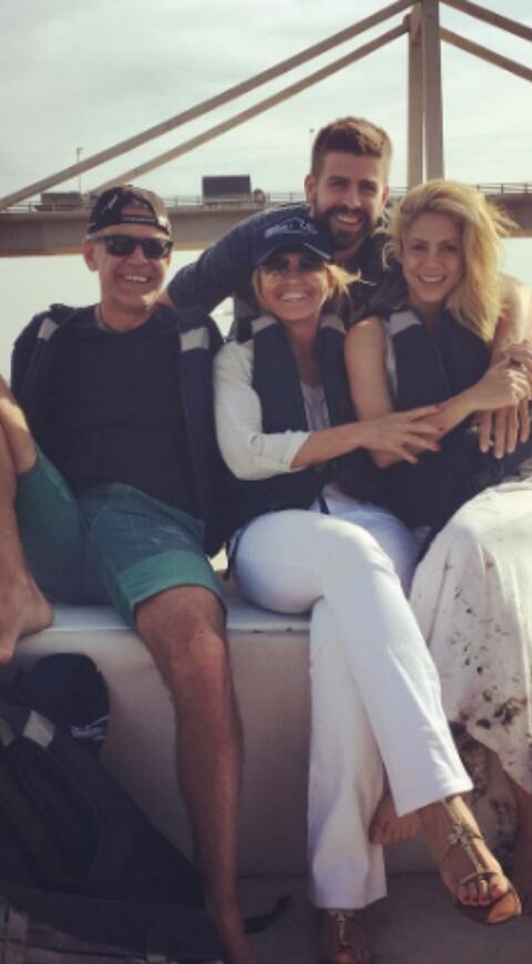 La colombiana cortó toda relación con los padres de su expareja.