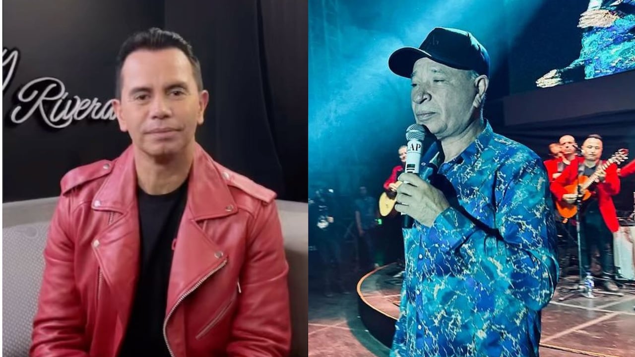 Jhonny Rivera y Luis Alberto Posada.