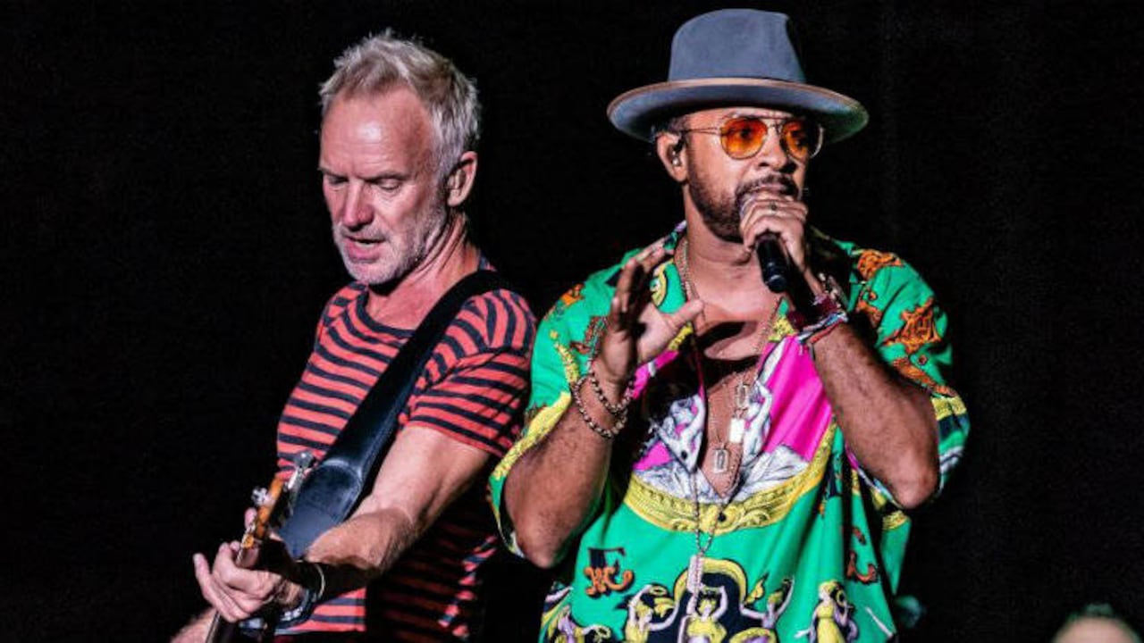 Sting y Shaggy en el North Sea Jazz Festival de Curaçao. Foto: Cortesía del Festival.