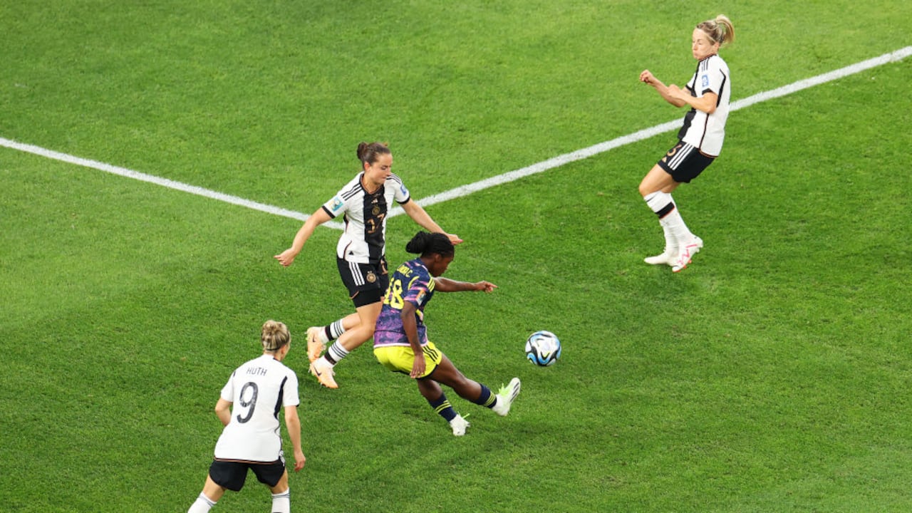 Gol de Linda Caicedo ante Alemania.