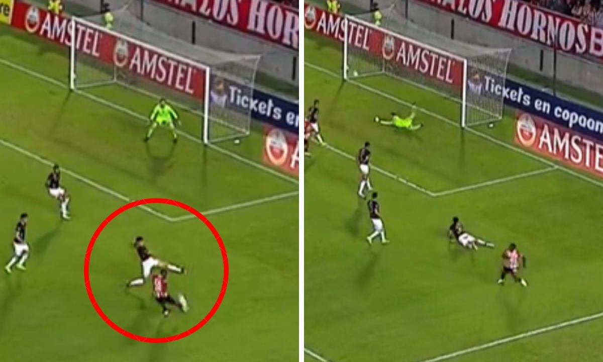 Golazo de Edwuin Cetré.