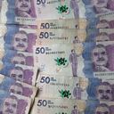 MONEDA COLOMBIANA BILLETES COLOMBIANOS, BILLETE, PLATA DINERO COLOMBIANO
BILLETE DE CINCUENTA MIL PESOS VEINTE MIL PESOS DIEZ MIL PESOS DOS MIL PESOS MONEDAS