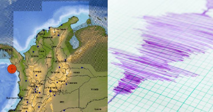 El temblor se registró sobre el mediodía