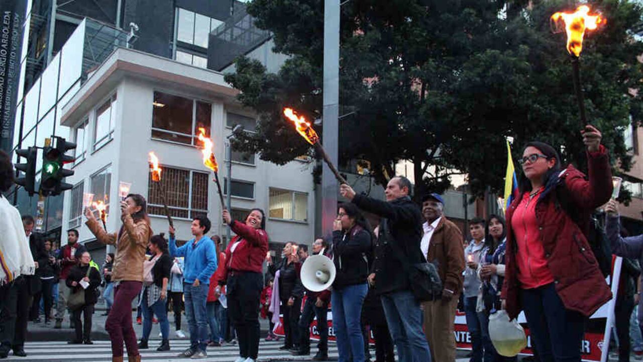Los maestros protestarán frente a la Fundación Fosunab de Bucaramanga.