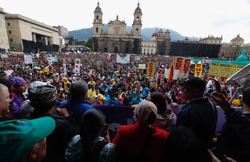 Plaza de Bolívar. Foto: León Darío Peláez / SEMANA.