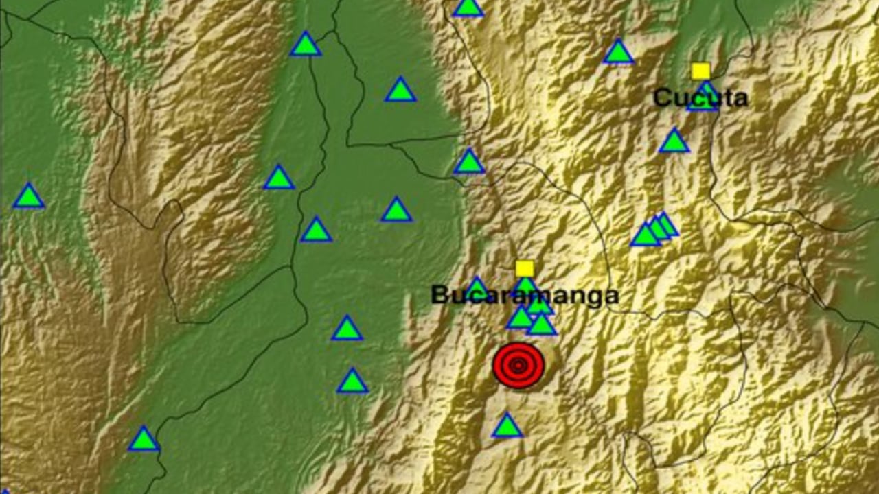 Temblor en Elías, Huila, hoy jueves 9 de abril.