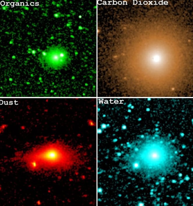 La comparación de imágenes tomadas con meses de diferencia reveló una transformación profunda en el entorno del cometa 3I/ATLAS.
