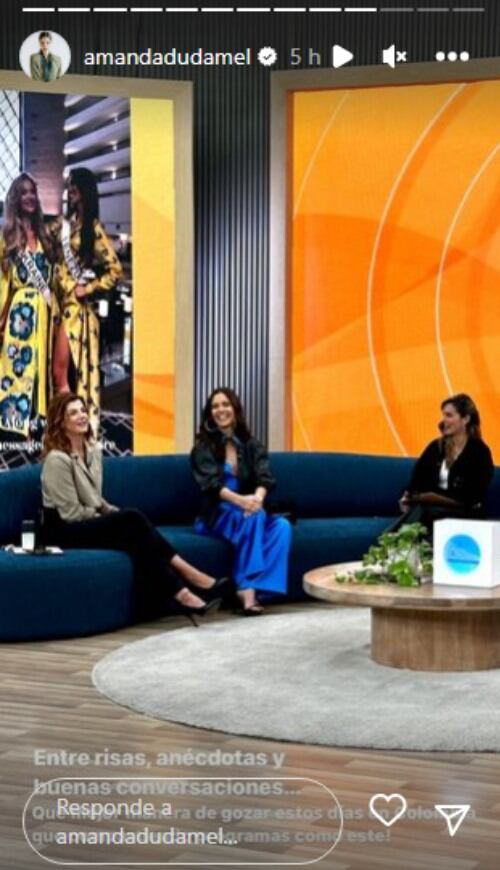 La virreina de Miss Universo dialogó sobre su vida tras el certamen de belleza.