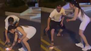 La empresaria sufrió un accidente durante el cumpleaños de su madre.