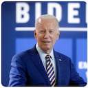 María Corina Machado se refirió al presidente de EE.UU., Joe Biden. (Fotos: AP Foto/Meg Kinnard y Getty Images)