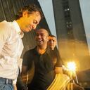 Juan Pablo Ramírez junto a Daniel Quintero.