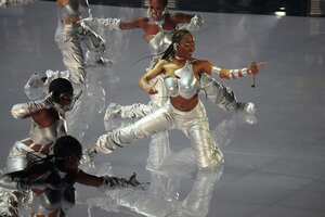 Normani interpreta "Wild Side" en los MTV Video Music Awards en el Barclays Center el domingo 12 de septiembre de 2021 en Nueva York. (Foto de Charles Sykes / Invision / AP)
