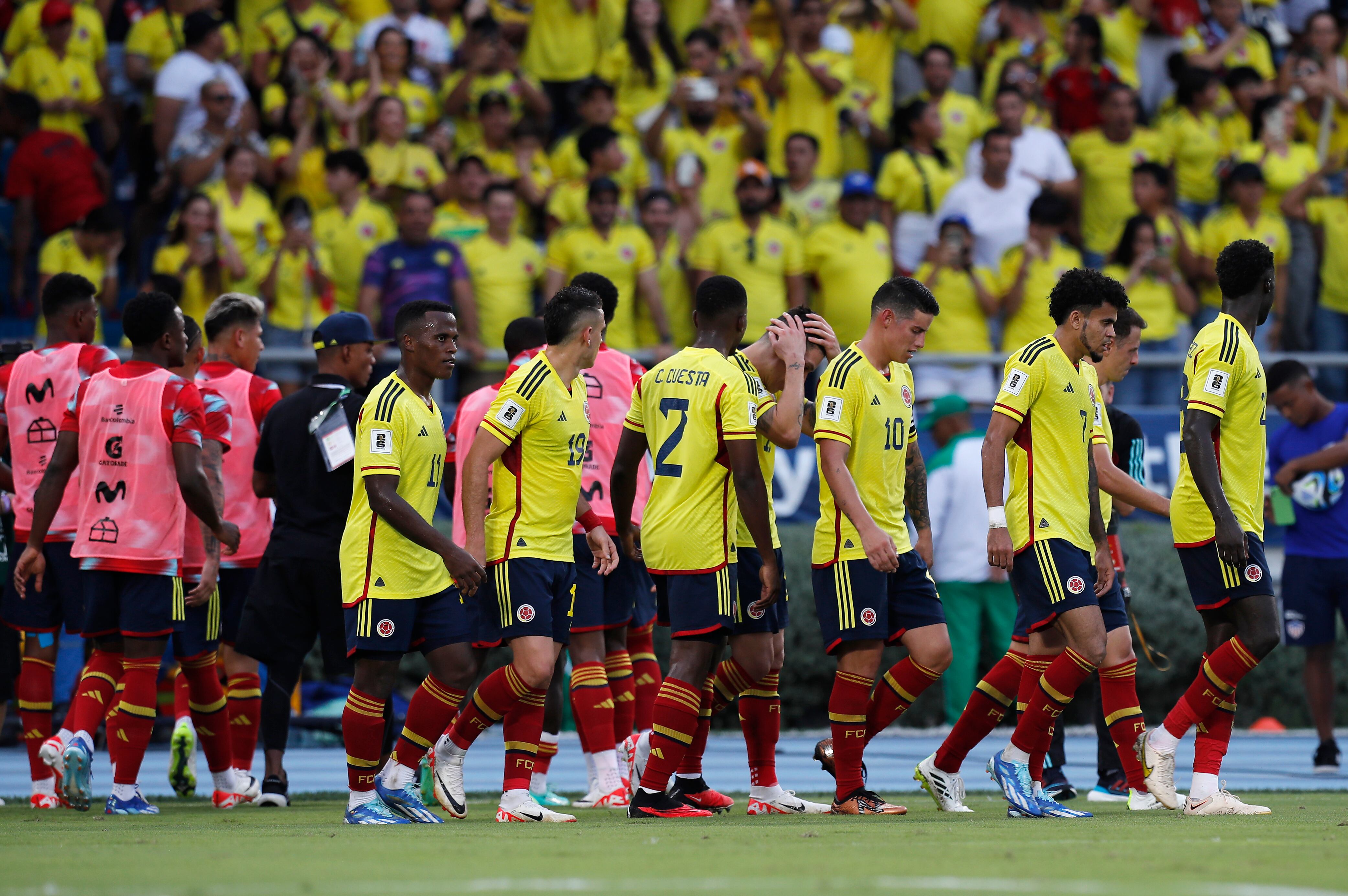 James Rodríguez marcó  gol con la Selección Colombia ante Uruguay en las Eliminatorias Sudamericanas al Mundial 2026
Barranquilla octubre 12 del 2023
Foto Guillermo Torres Reina / Semana