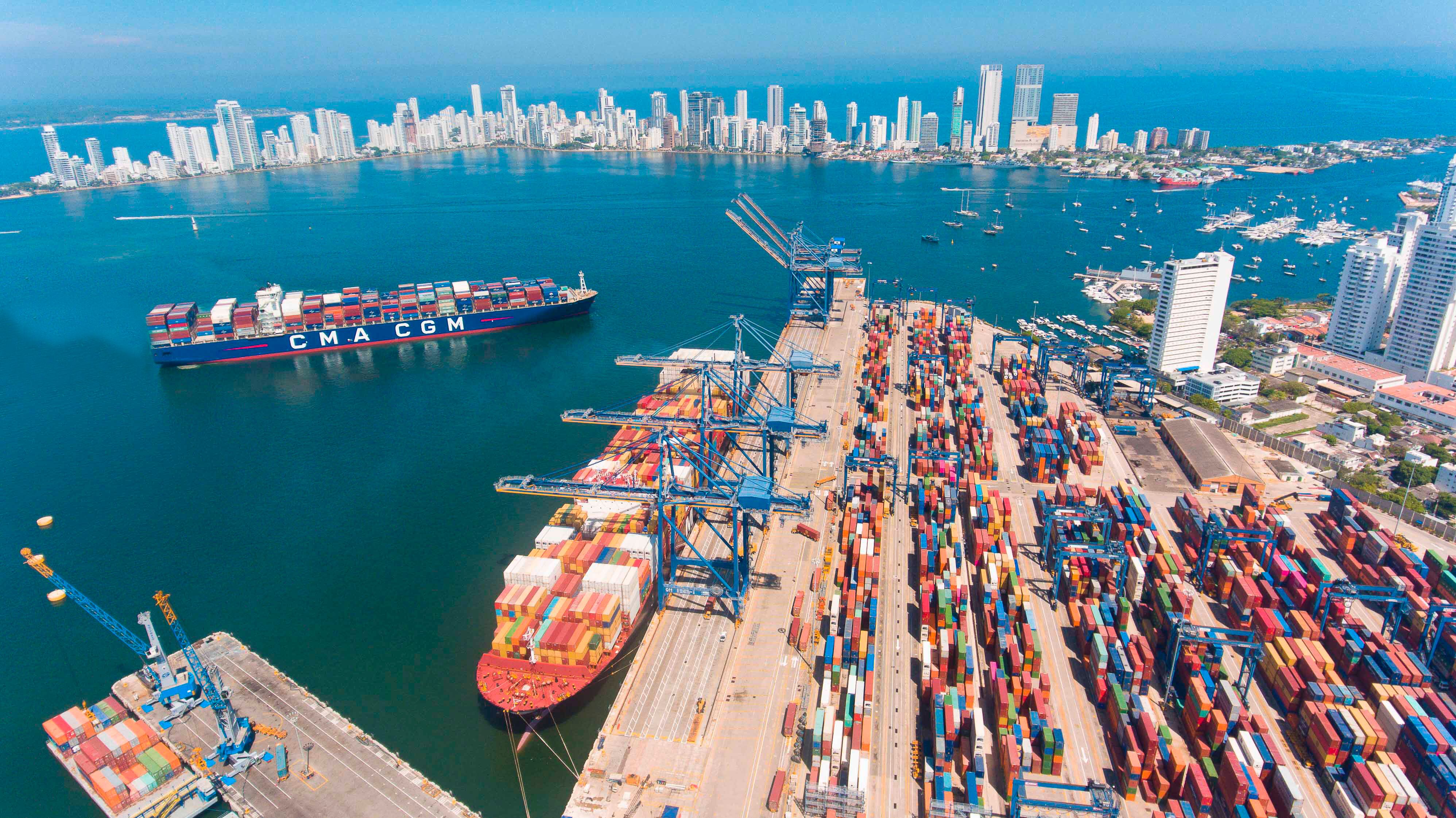 El Puerto de Cartagena es uno de los cinco puertos más eficientes del mundo.