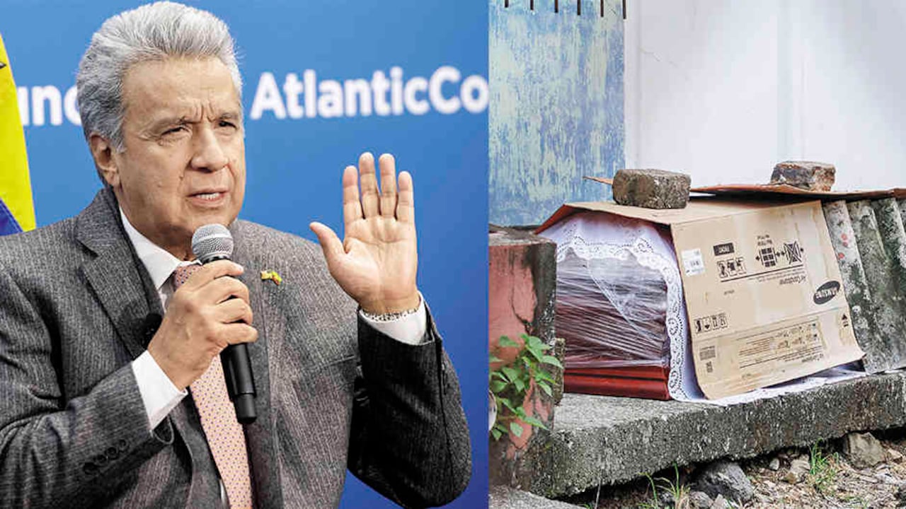 Lenín Moreno no ha estado muy presente, pues forma parte de la población en riesgo. El vicepresidente Otto Sonnenholzner quedó al mando durante la crisis.