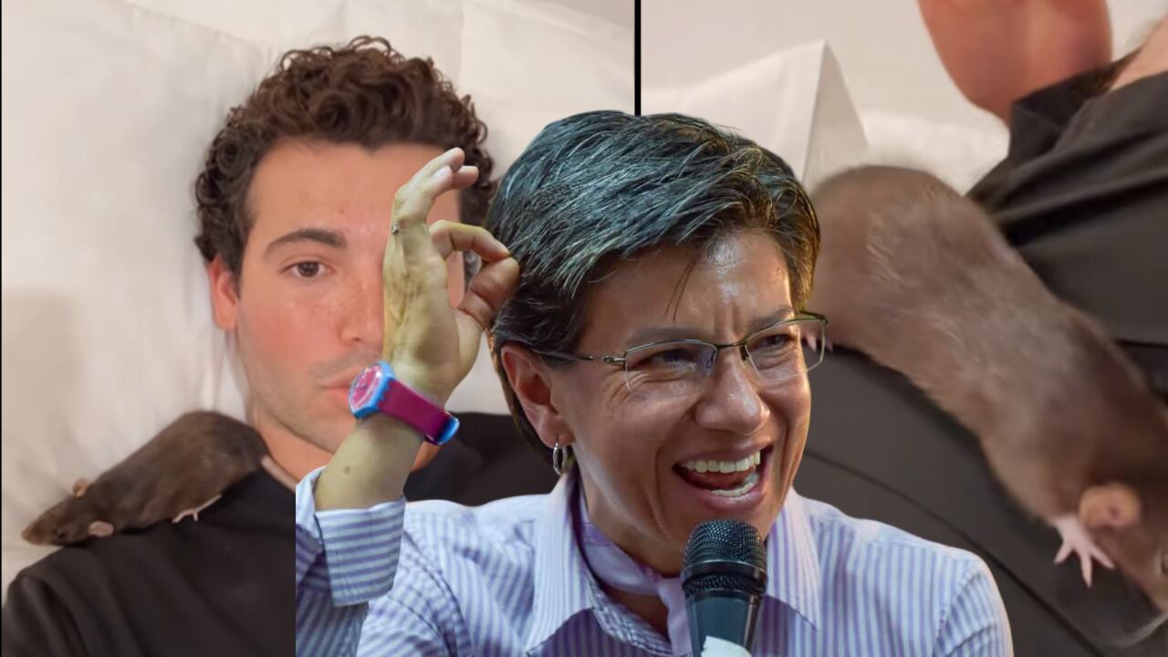 Claudia López se molestó con influencer mexicano.