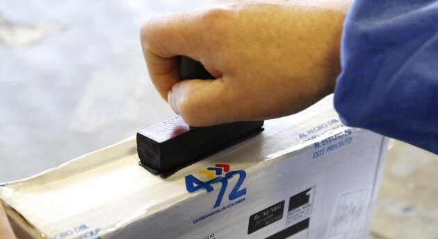 Este es uno de los procesos en la recepción, clasificación y distribución del correo en Bogotá.