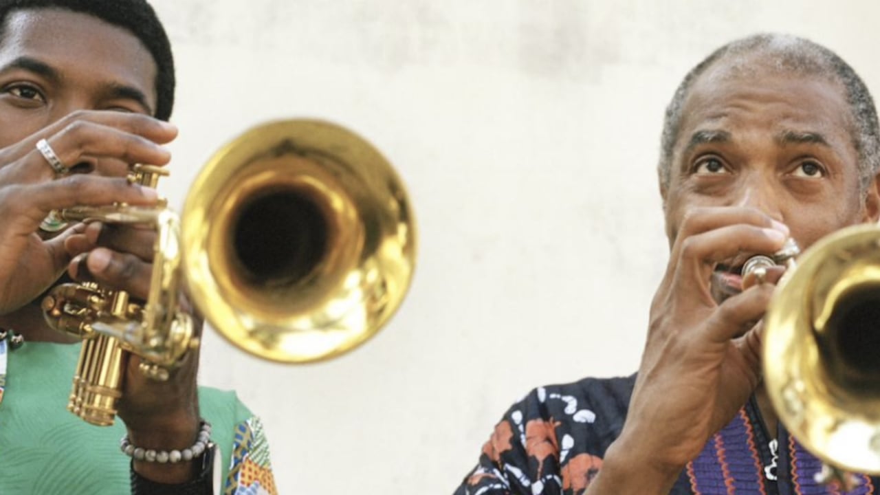 Femi y Made Kuti. Foto de Optimus Dammy.