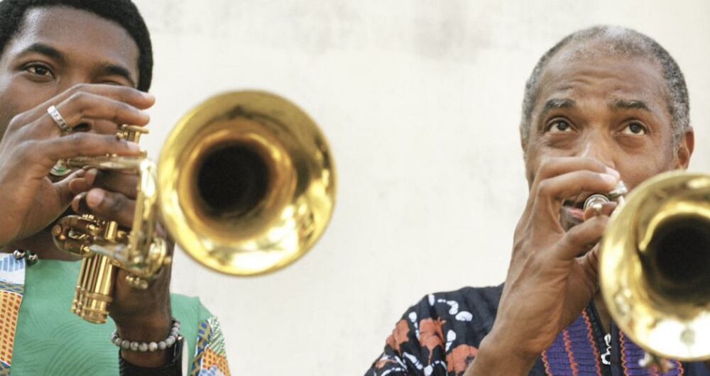 Femi y Made Kuti. Foto de Optimus Dammy.