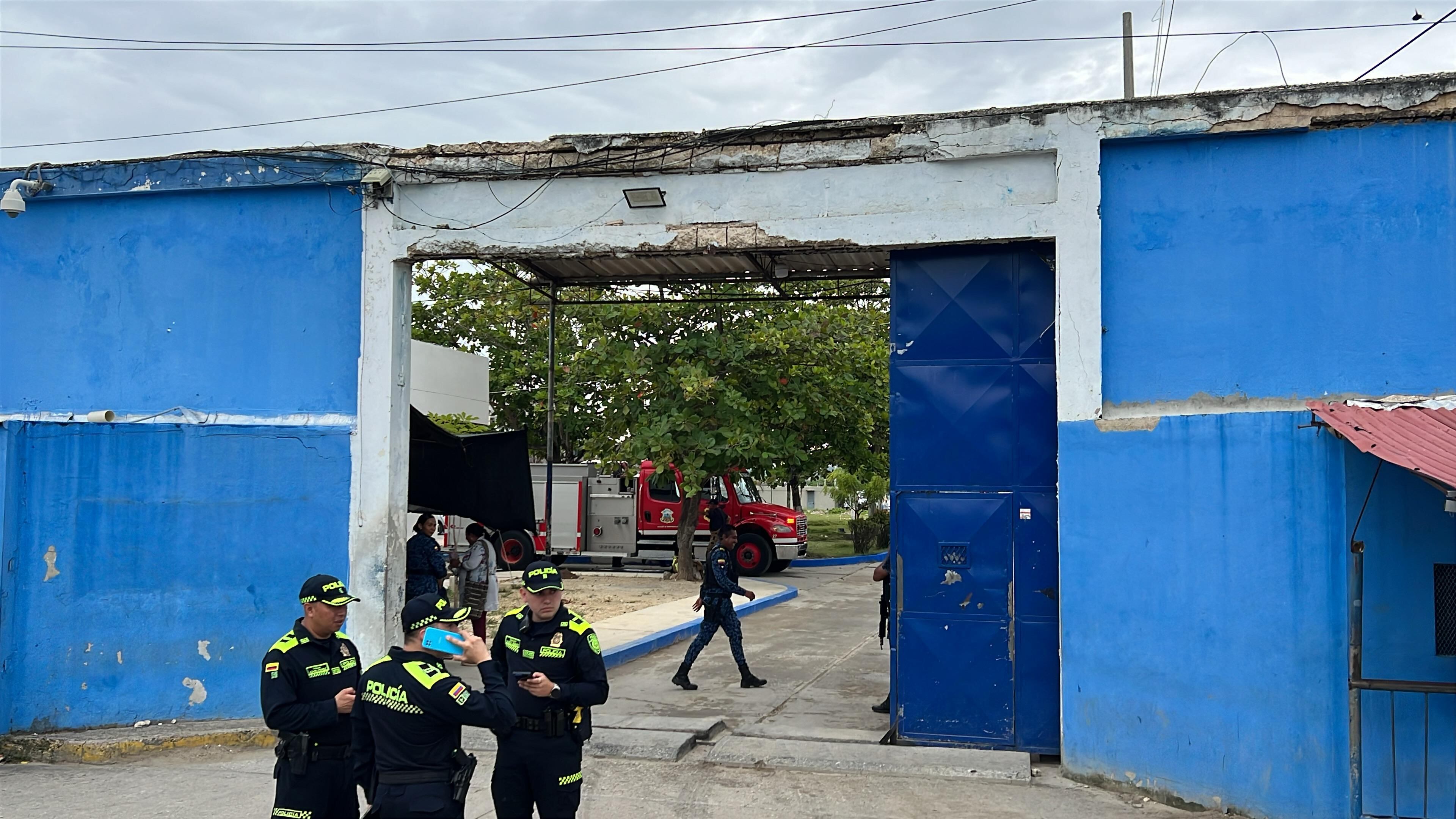 Motín en la penitenciaría El Bosque de Barranquilla.