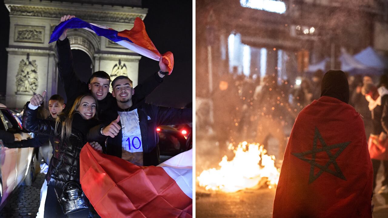 Francia celebró su segunda final consecutiva en las Copas del Mundo.