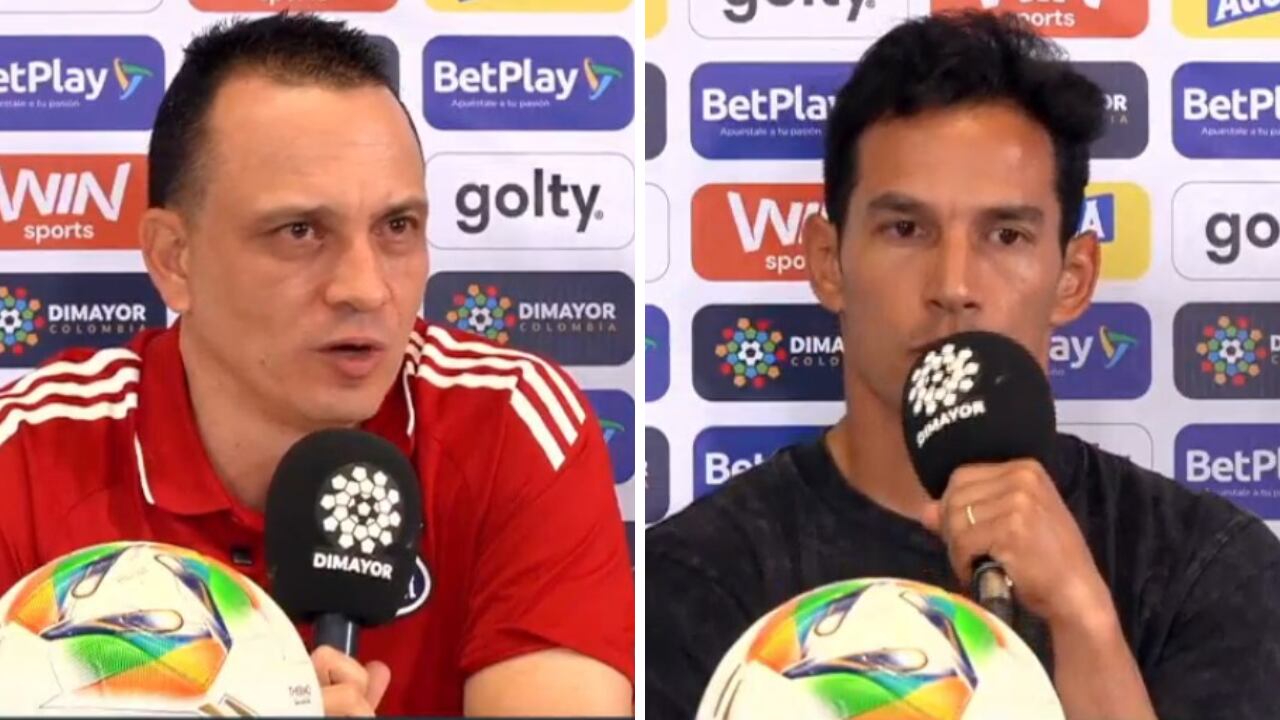 Alejandro Restrepo y Diego Arias hablaron previo a la final de la Copa BetPlay 2025 entre Nacional y Medellín.