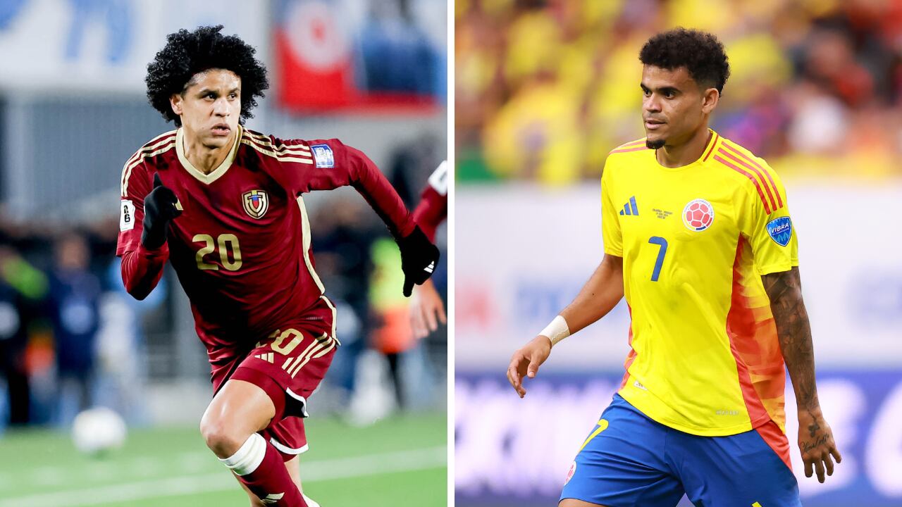 Venezuela vs. Colombia por eliminatorias sudamericanas.
