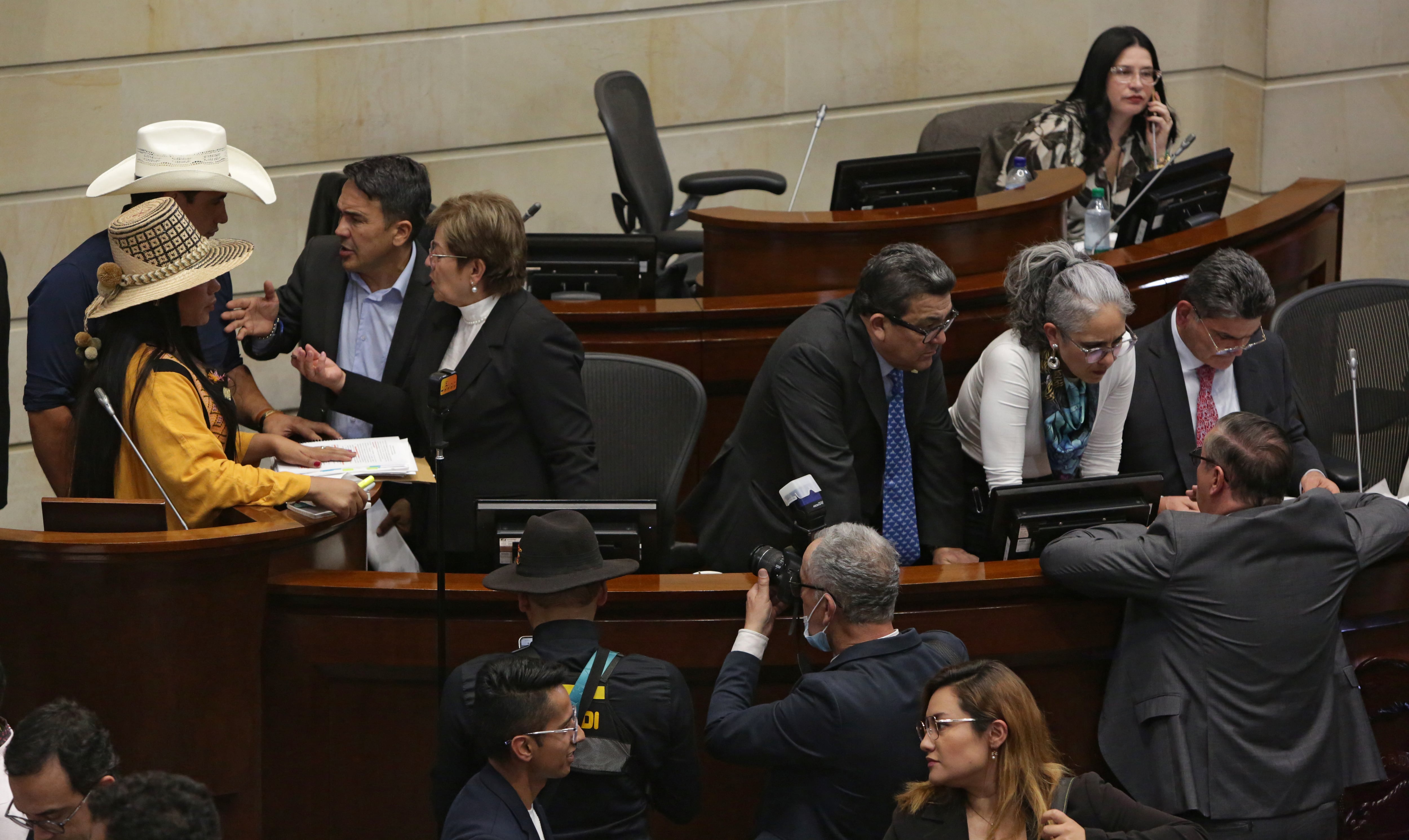 Reforma pensional segundo debate plenaria del Senado