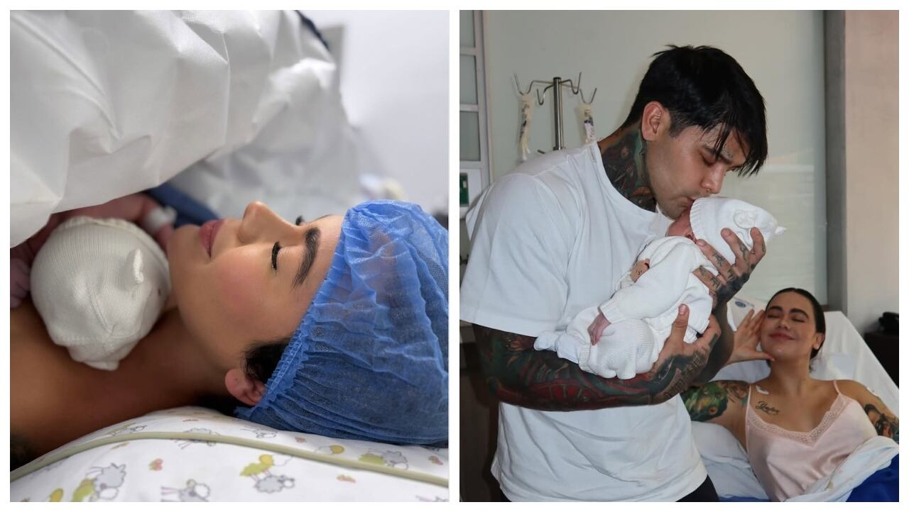 Cintia y Yeferson Cossio presumieron al nuevo integrante de la familia y compartieron su emoción.