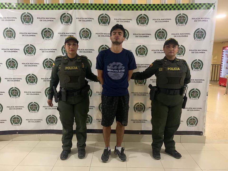 Jonathan Francisco García Tapias fue capturado debajo de un puente.