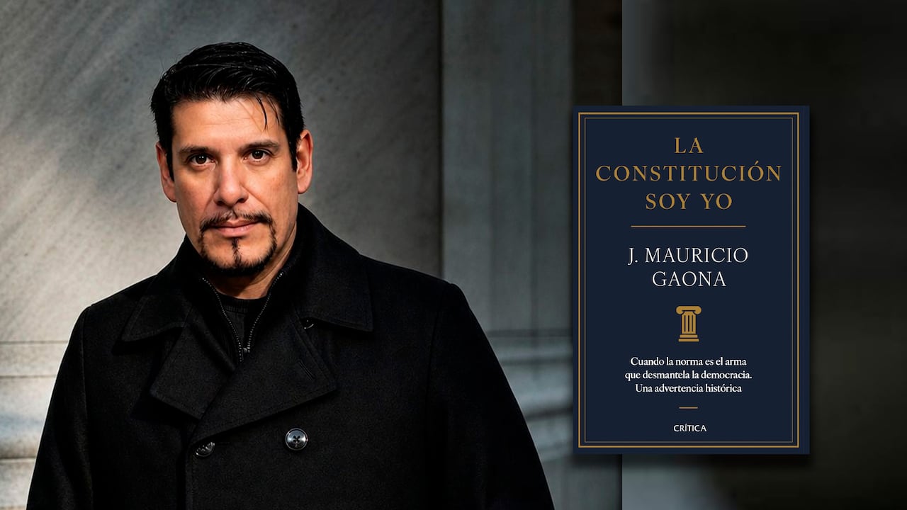 J. Mauricio Gaona, doctor en derecho y profesor, escribió el libro 'La Constitución soy yo'.