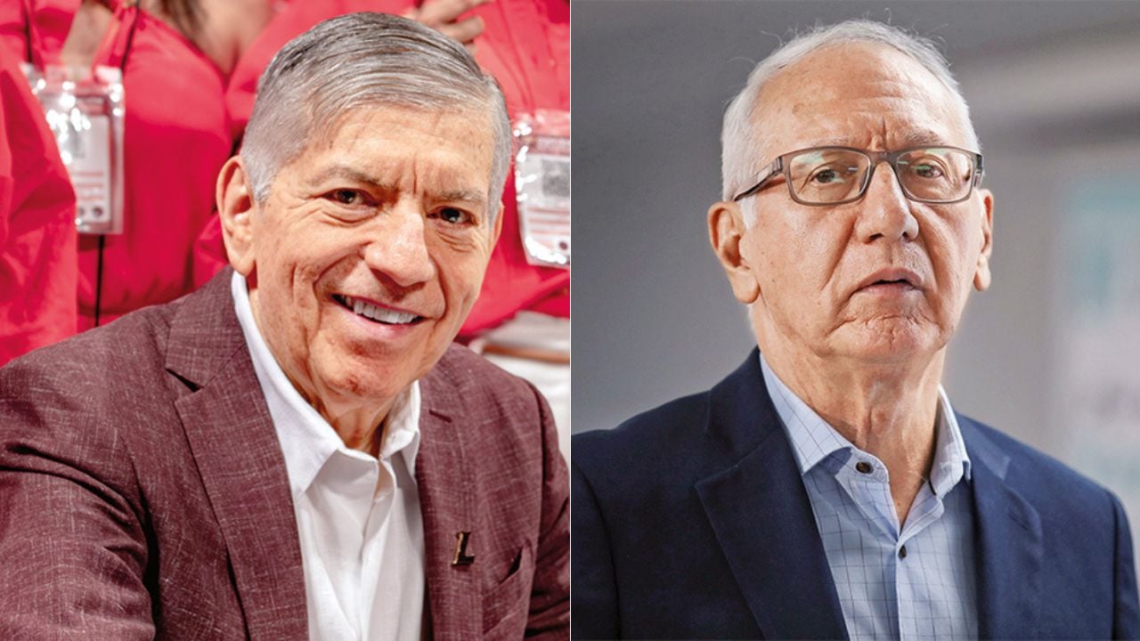 César Gaviria y Guillermo Alfonso Jaramillo.