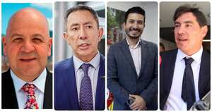 Benjamín Ortiz, Ricardo Roa, Jonathan Ramírez Nieves y Álvaro Prada.