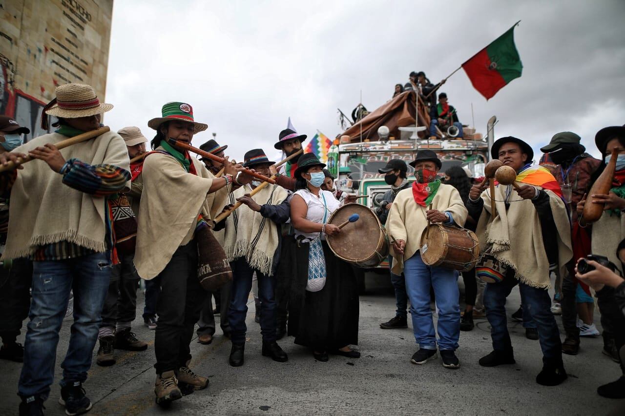 Marchas Minga en Héroes