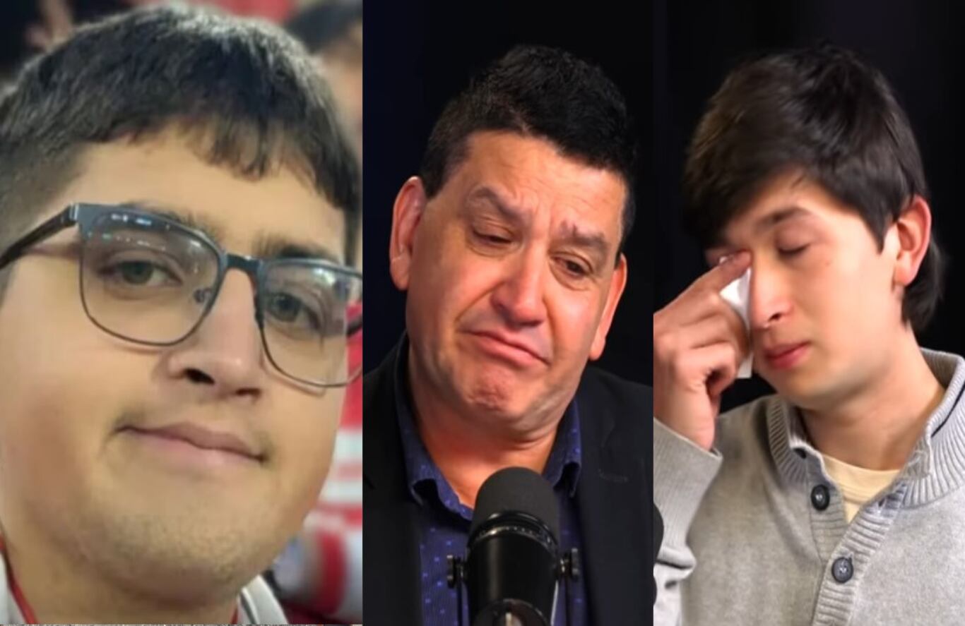 Jaime Esteban Moreno, su padre Jaime Alberto Moreno y su hermano David Alberto Moreno.