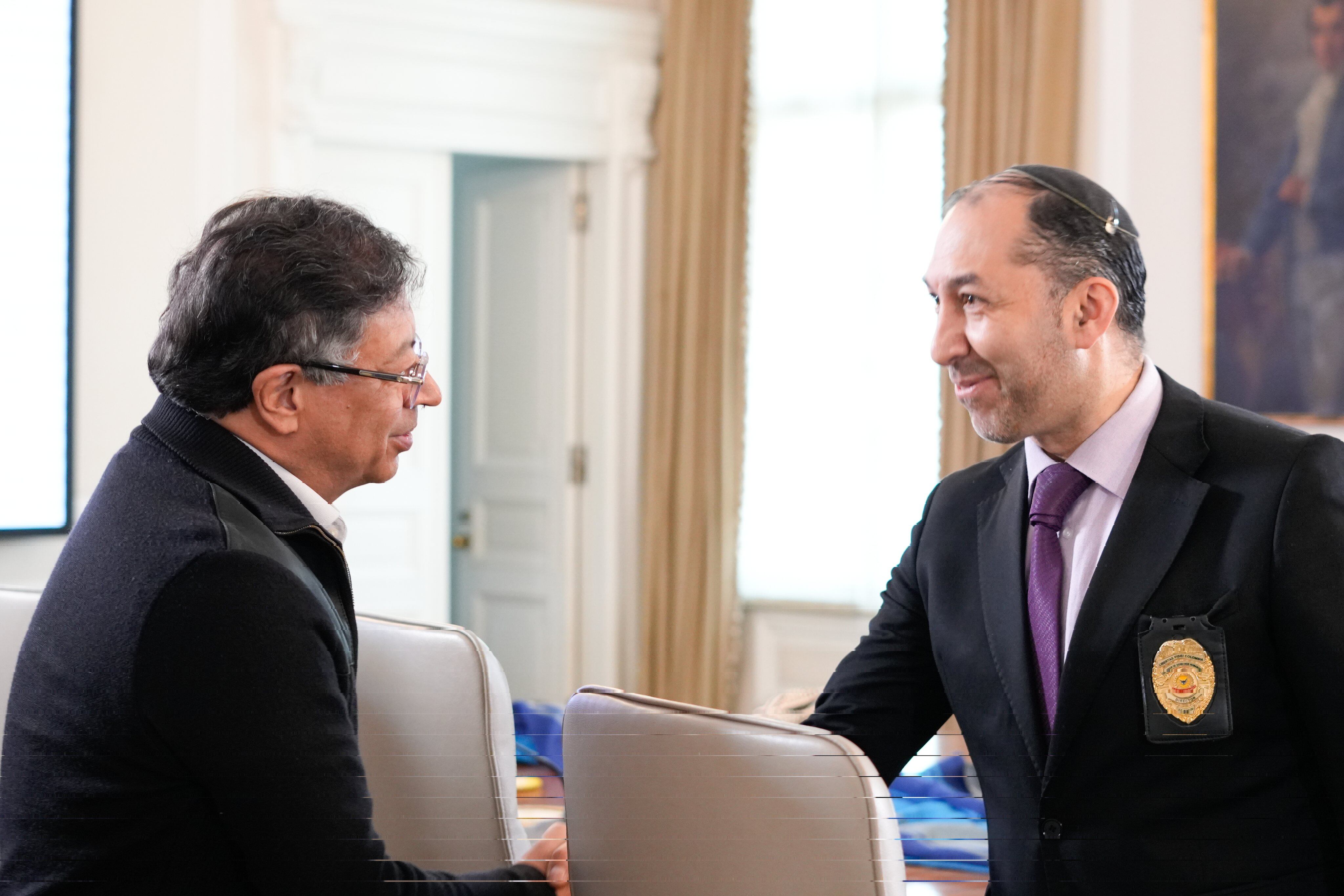 Esta foto fue publicada por Gamboa tras su nombramiento.