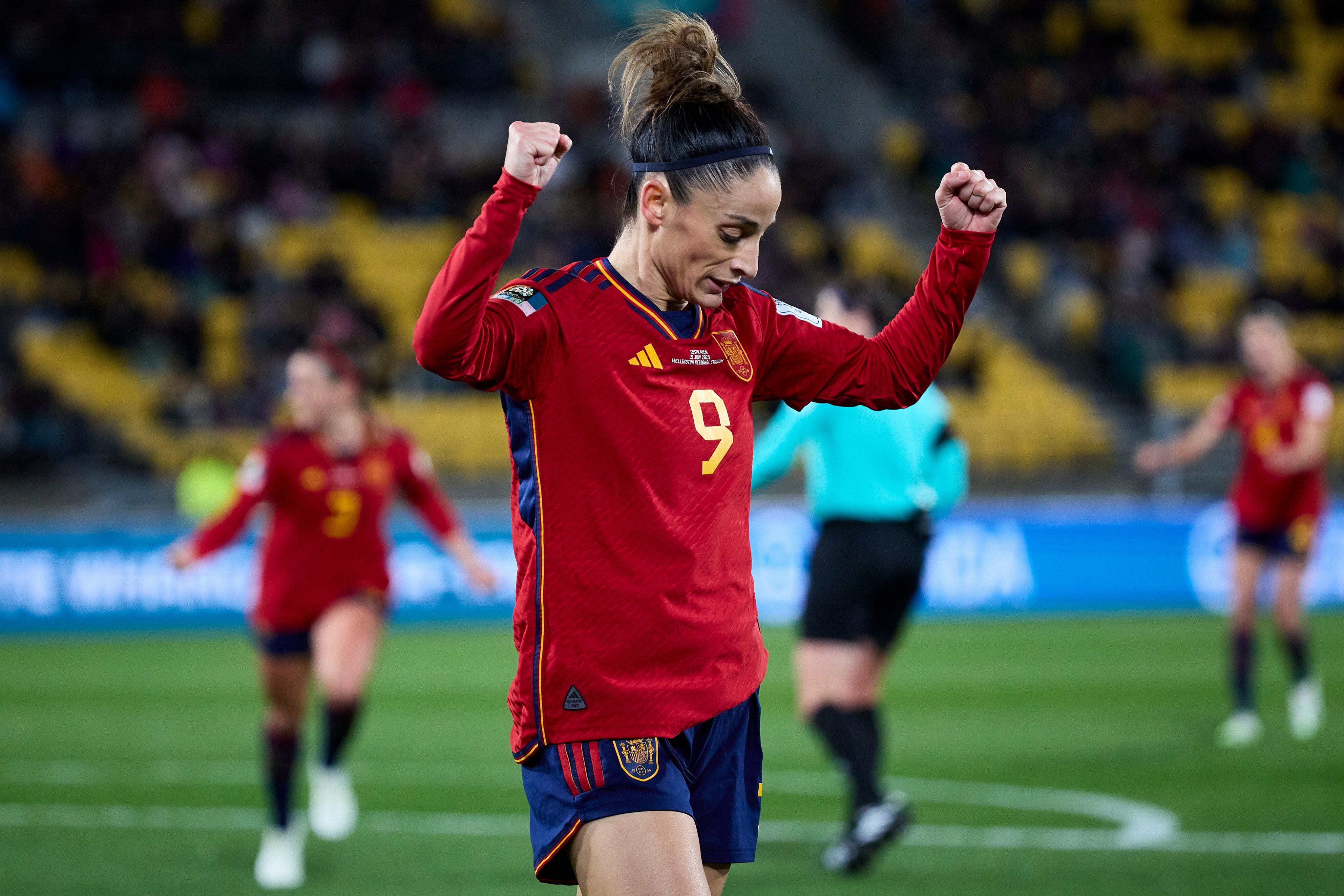 Esther González anotó uno de los goles españoles.