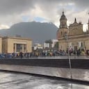 Fuerte lluvia se registra en el centro de Bogotá