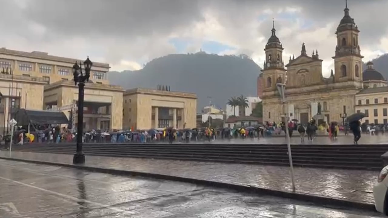 Bogotá estará con lluvias en octubre.